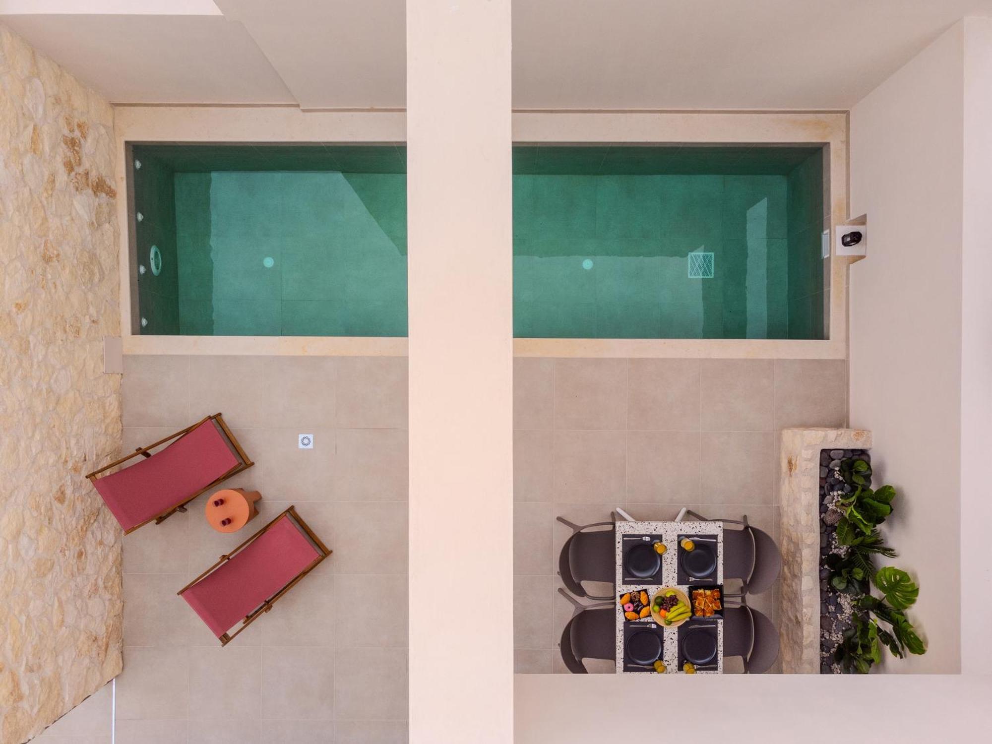 Sugarwhite Suites With Private Not Heated Pool Emporio  Buitenkant foto